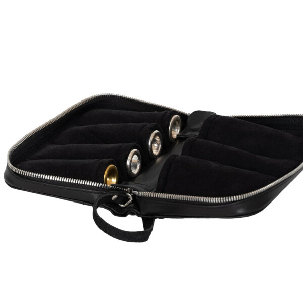 MG Leather Work - Trumpet Holder for 4 or 7 Mouthpieces in Detroit Leather - Image 3