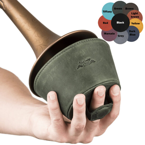 MG Leather Work - Trumpet Leather Plunger Mute - Image 11