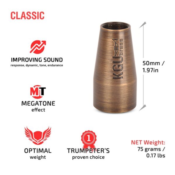 KGUmusic - CLASSIC Trumpet Mouthpiece Booster - Image 23