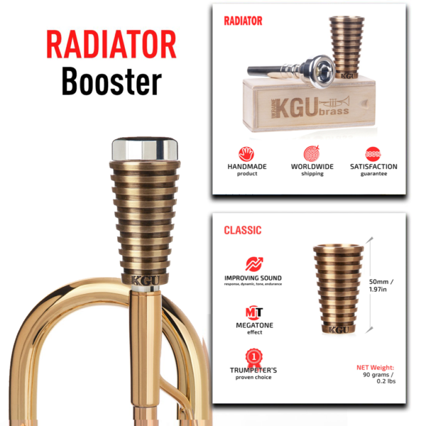 KGUmusic - RADIATOR TRUMPET MOUTHPIECE BOOSTER - Image 4