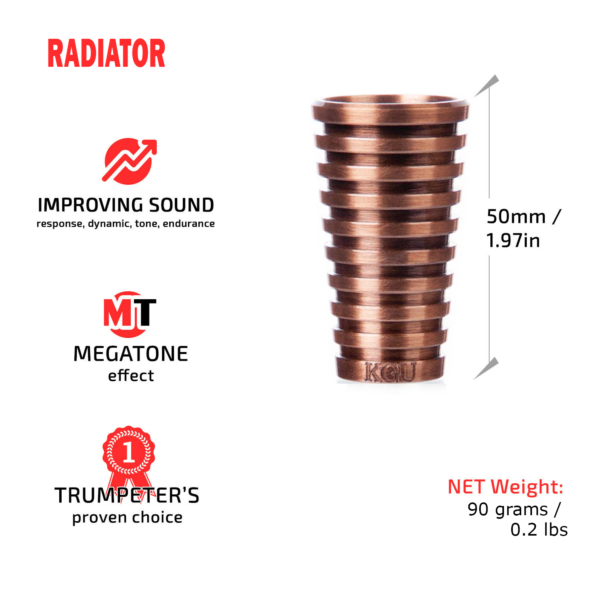 KGUmusic - RADIATOR TRUMPET MOUTHPIECE BOOSTER - Image 13