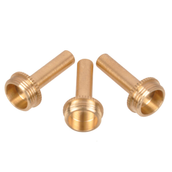 KGUmusic - SOLID BRASS TRUMPET VALVE STEM BY KGUMUSIC SET OF 3 PARTS