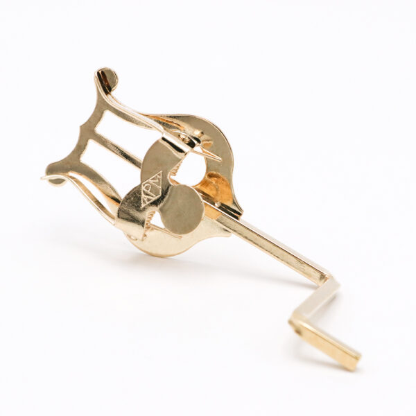 American Plating Lyre for Alto/Ten Saxophone, Lacquer