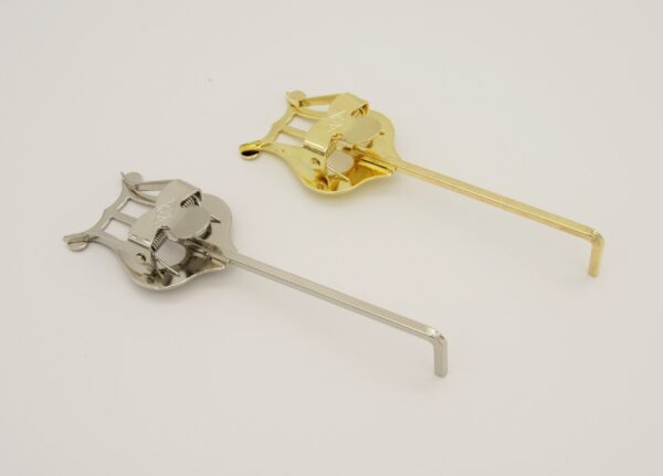 American Plating Lyre for Trumpet, Bent Stem, Lacquer