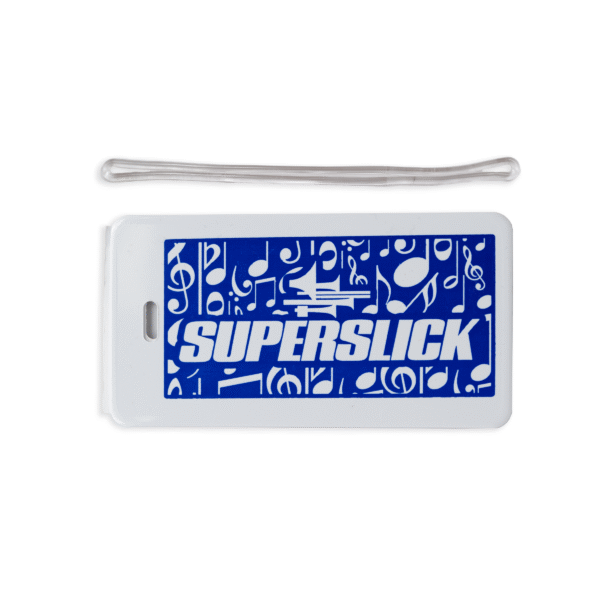 Superslick Casetag, White Rigid
