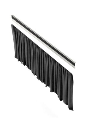 K&M Curtain for Conductor Podium, Black
