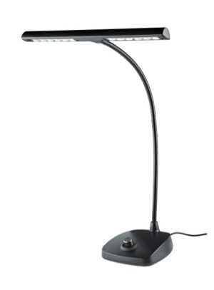 K&M LED Piano Lamp, Black