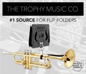 Trophy Flip Folder, Black