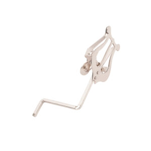 Trophy Lyre Alto/Tenor Saxophone, Bent Stem,Nickel