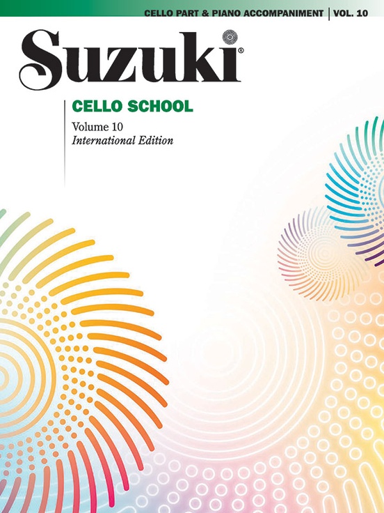 Suzuki Cello School, Volume 10
International Edition 0366S