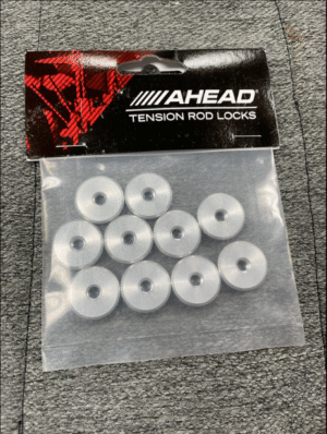 AHEAD Tuning Locks for Tension Screw, Pack of 10, Aluminum ATRML