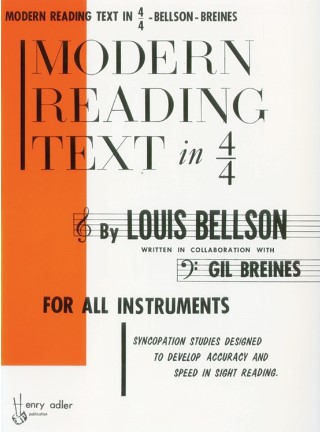 Modern Reading Text in 4/4 by Louis Bellson & Gil Breines HAB00003