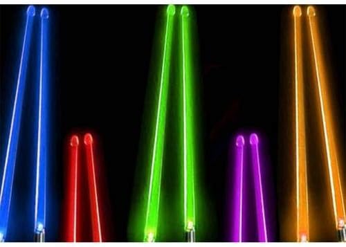 FireStix Orange LED Light Up Drumsticks FX12OR - Image 2