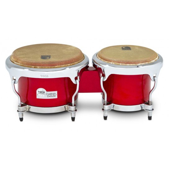 Custom Deluxe Red Sparkle 4600FR Bongos Player