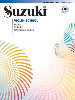 Suzuki Violin School Vol.1 International Edition Book & CD 48722