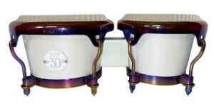 Toca Bongos 30th Anniversary Margarita Blanca with Purple-Black Anodized Hardware 5300-MB