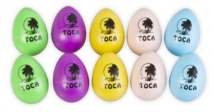 Colorful Egg-Shaped Shaker Toy T-2106