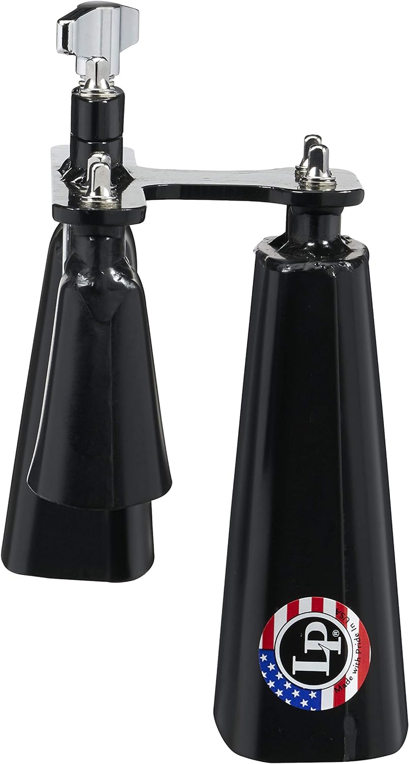 LP Tri-Bell Clamp-Mount Cowbell Set LP570 - Image 3