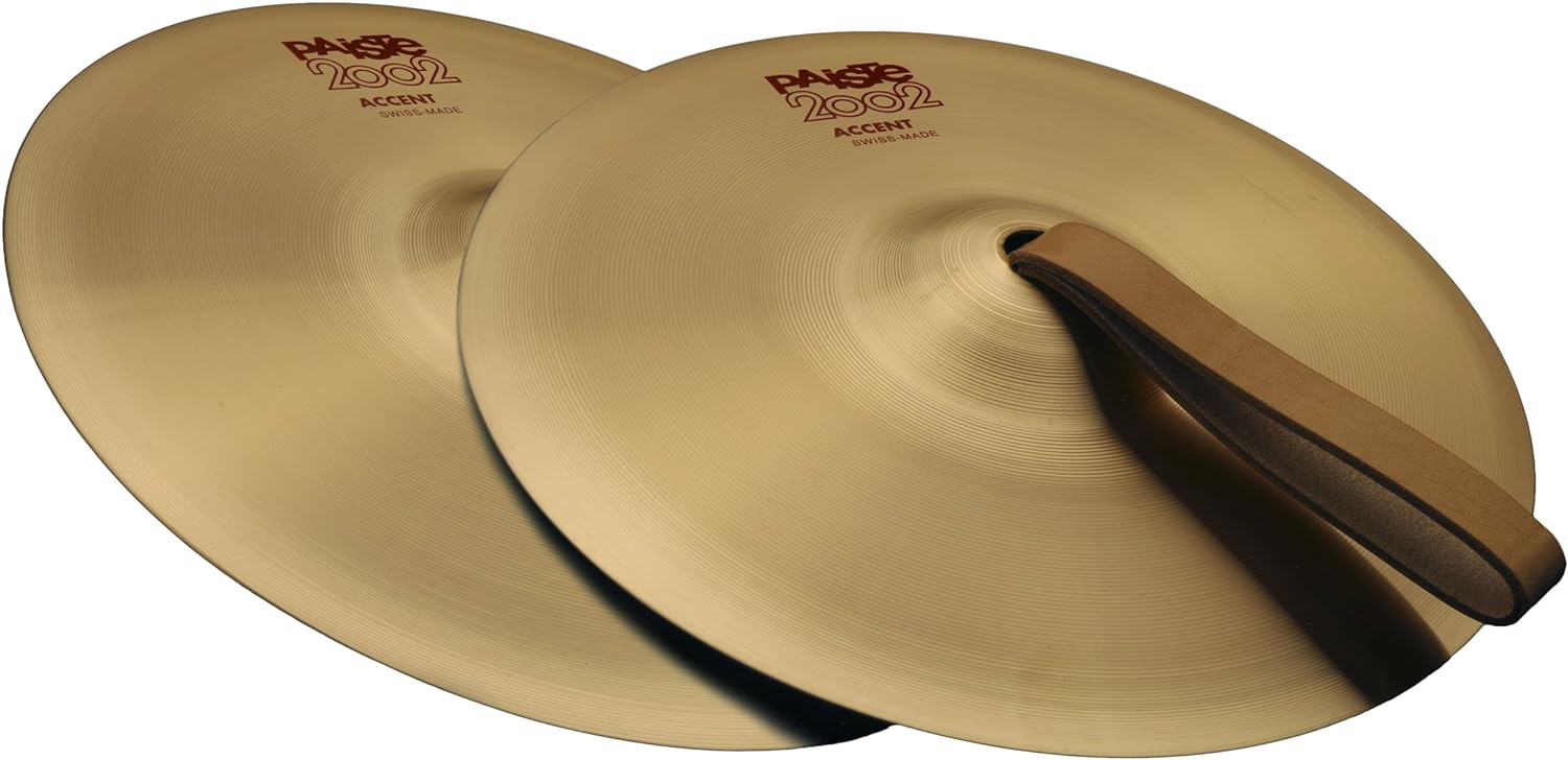 Paiste 2002 Accent 4-Piece Cymbal with Strap 1069504 - Image 3