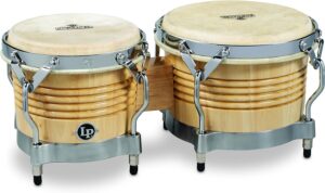 LP Traditional Matador Bongos (Chrome) 7 1/4 and 8 5/8 M201-AWC