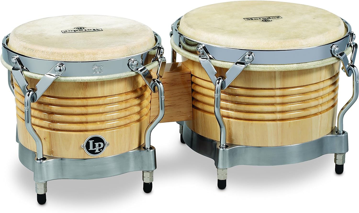 LP Traditional Matador Bongos (Chrome) 7 1/4 and 8 5/8 M201-AWC