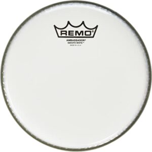 Remo Ambassador Smooth White 8-Pack BA-0208-00 Drumhead