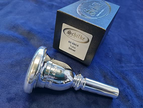 Schilke Silver Plated Tuba Mouthpiece 6569C4 - Image 2