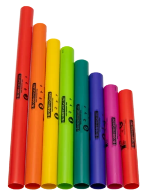 C Major Diatonic Scale Boomwhackers Set, 8 Pipes (C to C) - BWDG