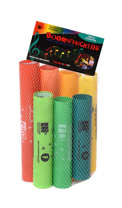 Boomwhackers Set Treble Extension 7 Pipes (C#, D, D#, E, F, F#, G) - RBBWEG - Image 2