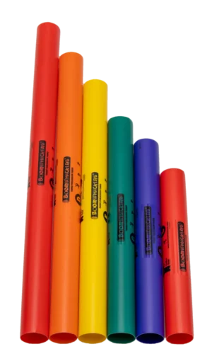 C Major Pentatonic Scale Boomwhackers Set 6 Pipes (C, D, E, G, A and C) - RBBWPG