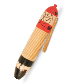 LP Cylindrical Guiro with Scraper CP249