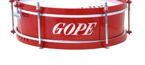 Gope Dida Caixa Tarola Aluminio 10cm x 12 with 6 Lugs VVBAL1012 Red