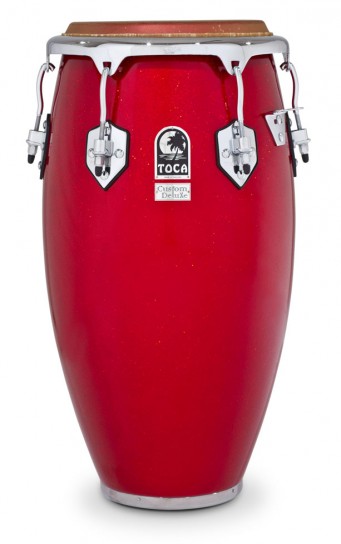 TOCA Conga 11 3/4 Custom Deluxe Frosted Red Fiberglass 4611-3/4FR