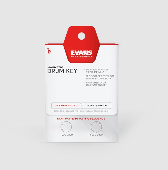 Evans DADK Magnetic Drum Tuning Key - Image 3