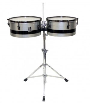 Plays Percussion Timbales Eric Velez Measurements 14 & 15 T1415-EVGG