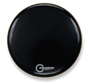 Aquarian 22 Resonant Force II Black Drumhead FR22BK