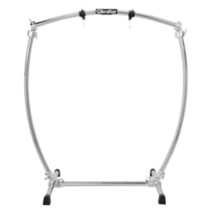 Gibraltar Large Curved Chrome Gong Stand GCSCG-L