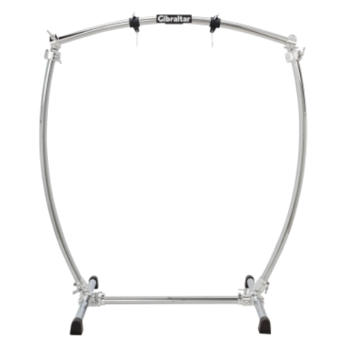 Gibraltar Large Curved Chrome Gong Stand GCSCG-L