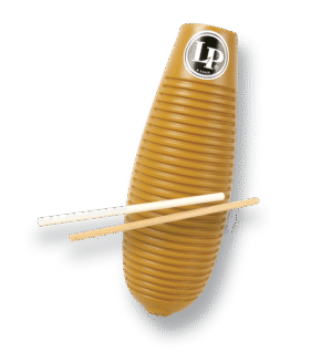 LP Super Plastic Güiro with 2 Scrapers LP243