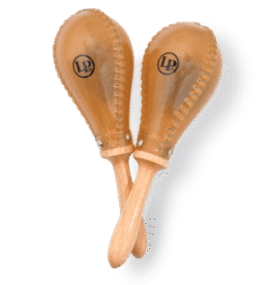 LP Rawhide Maracas for Salsa LP393-RH