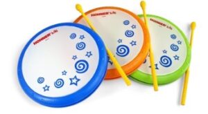 Hohner Kids 8-Inch Hand Drum, Includes Drumstick MT705