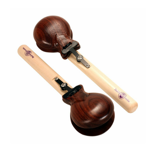Black Swamp Granadillo Castanets with Handles (Pair) PCC3-GD
