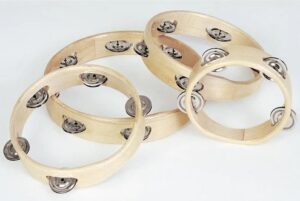 Rhythm Band Wooden Tambourine of 7 without Head RB525NH