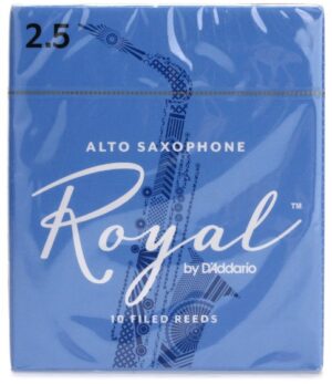 Rico Royal Alto Saxophone Reeds, 2 1/2 RJB1025