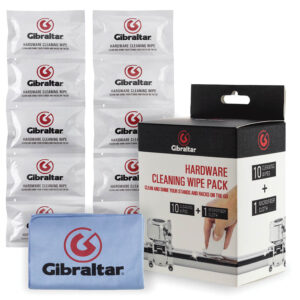 Gibraltar Hex L-Shaped Ball Hardware Cleaning Wipes, 10-Pack SC-HCW10