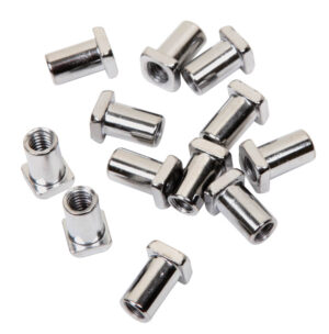 Gibraltar 7/32 Small Swivel Nut Inserts for Snare/Tom Drum Lug, 12-Pack SC-LN