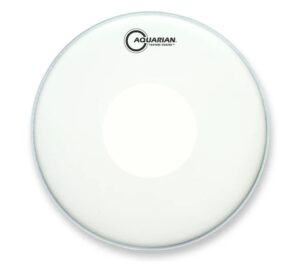 Aquarian 12 Coated Snare Drum Head with Power Dot TCPD12