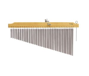 Tycoon Chinese Tree with 72 Chrome Bars and Natural Finish Wood Bar TIM-72CN