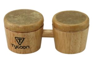 Tycoon Shakers Bongo-Shaped with Skin Patch TSS-B