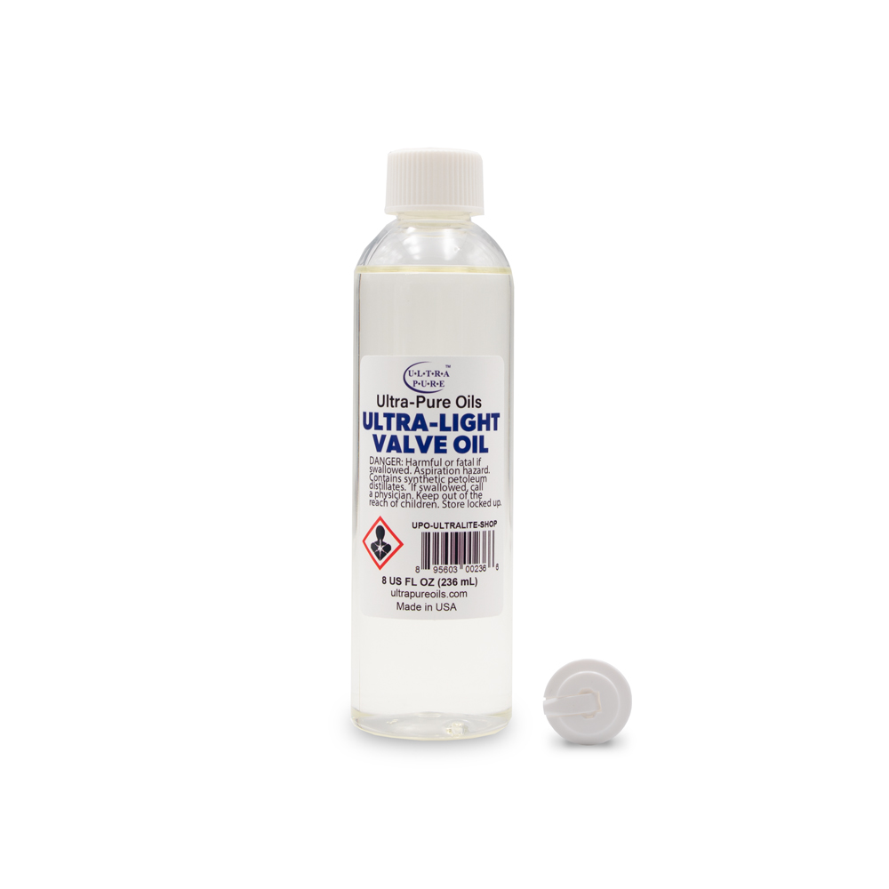 Ultra-Pure Ultra-Light Valve Oil, 8 oz Bottle UPO-ULTRALITE-SHOP